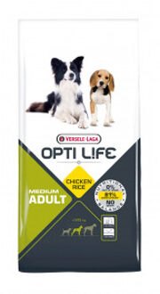 Opti Life Versele Laga Opti Life Adult Medium - Hondenvoer - 12,5 kg