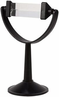 Optical Glass Triple Driehoekig Prisma met Stand Natuurkunde Licht Spectrum Tool Optische Element Gereedschap Accessoires Meetinstrument