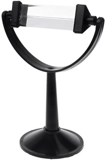 Optical Glass Triple Driehoekig Prisma Met Stand Voor Natuurkunde Licht Spectrum Onderwijs 32CD