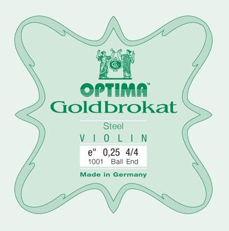 Optima 1001-LB vioolsnaar E-1 4/4 vioolsnaar E-1 4/4, steel, ball end, light