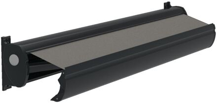 Optima Knikarmscherm Ts - Antraciet - Doek D366 - Handmatig - Uv-bestendig - 350x300cm