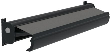 Optima Knikarmscherm Ts - Antraciet - Doek D367 - Elektrisch - Uv-bestendig - 500x250cm