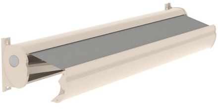 Optima Knikarmscherm Ts - Crème - Doek D122 - Elektrisch - Uv-bestendig - Met Afstandsbediening - 300x250cm
