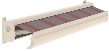 Optima Knikarmscherm Ts - Crème - Doek D265 - Elektrisch - Uv-bestendig - 400x250cm