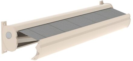 Optima Knikarmscherm Ts - Crème - Doek D292 - Elektrisch - Uv-bestendig - Met Afstandsbediening - 350x300cm