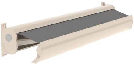 Optima Knikarmscherm Ts - Crème - Doek D367 - Handmatig - Uv-bestendig - 350x300cm