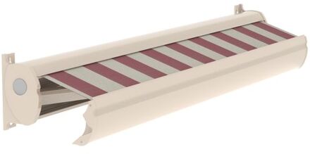 Optima Knikarmscherm Ts - Crème - Doek D509 - Elektrisch - Uv-bestendig - 500x250cm