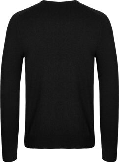 Optimum kasjmier trui zwart - XL