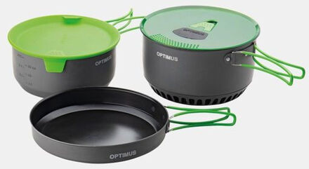Optimus Terra Camp 4 Cooking Pot Set Grijs - One size