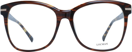 Optisch montuur LOCV018 DEM 57 Bruin - One Size