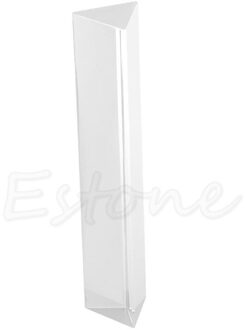 Optische 6 "15Cm Glass Triple Driehoekig Prisma Natuurkunde Onderwijs Lichtspectrum