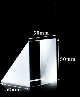 Optische Glas Rechte Hoek Prisma K9 Optische Glas Haakse Driehoekig Prisma Lens Optical Glass Driehoekig Interne Reflecterende