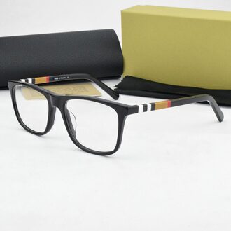 Optische Glazen Frame Vrouwen Computer Bijziendheid Brillen Frames Mode Vierkante Bril Frames Voor Vrouwen BE2209 Nerd C1