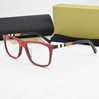 Optische Glazen Frame Vrouwen Computer Bijziendheid Brillen Frames Mode Vierkante Bril Frames Voor Vrouwen BE2209 Nerd C4