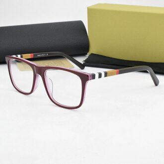 Optische Glazen Frame Vrouwen Computer Bijziendheid Brillen Frames Mode Vierkante Bril Frames Voor Vrouwen BE2209 Nerd C5