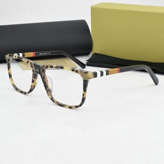 Optische Glazen Frame Vrouwen Computer Bijziendheid Brillen Frames Mode Vierkante Bril Frames Voor Vrouwen BE2209 Nerd C7