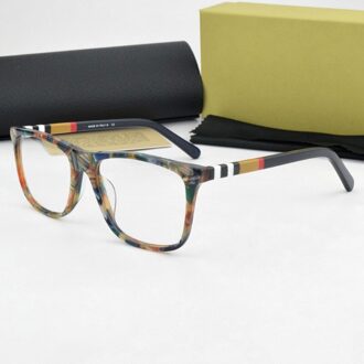 Optische Glazen Frame Vrouwen Computer Bijziendheid Brillen Frames Mode Vierkante Bril Frames Voor Vrouwen BE2209 Nerd C8