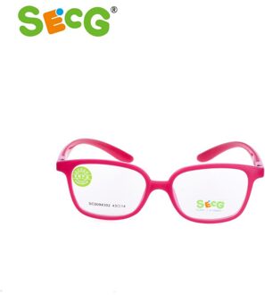 Optische Recept Kinderen Brilmonturen Plastic Titanium Brilmonturen Kinderen Kids Eyewear SC0094302 paars en rood
