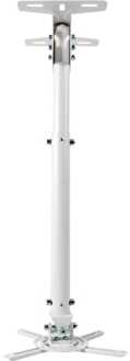 Optoma OCM815W universele verstelbare (58-73cm) plafond ophangbeugel voor projector, kleur: wit