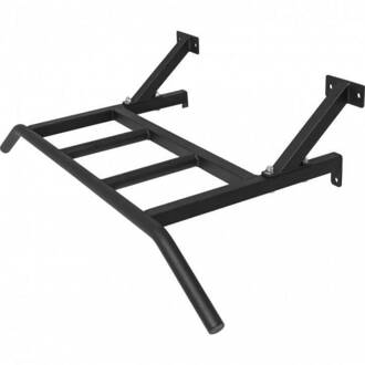 Optrekstang - Pull Up Bar - Professioneel - Wandmontage Zwart