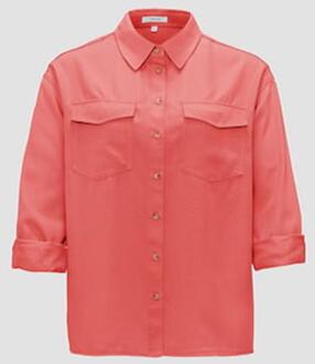 Opus | blouse fappel watermelon Roze - 36