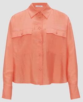 Opus | blouse fastelle peachy coral Oranje - 36