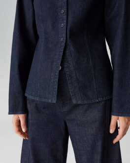 Opus Blouse lange mouw 10492313695393 Blauw - 38