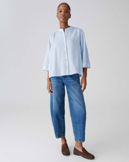 Opus Blouse lange mouw 10532313971418 Blauw - 38