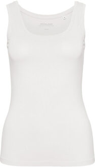 Opus Ivoorkleurige basic top Wit - 38