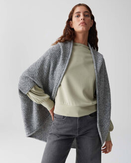 Opus Shawl 206713055378 Grijs - One size