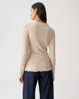 Opus Top korte mouw 10461813467100 - maat 42 Bruin