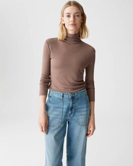 Opus Top korte mouw 10477513574384 Bruin - 38