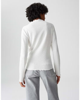 Opus Top korte mouw 10478113576384 Ecru