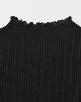 Opus Top korte mouw 10498112294100 Zwart - 38