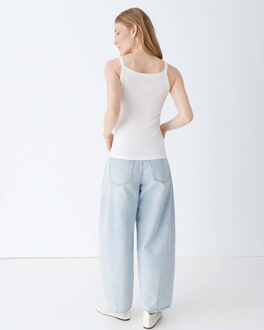 Opus Top korte mouw 10553510409422 - maat 38 Ecru