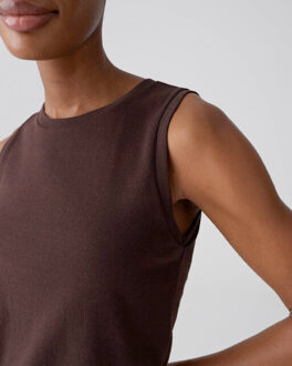 Opus Top korte mouw 10555813998106 Bruin - 36