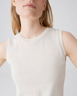 Opus Top korte mouw 10555813998106 Ecru - 38