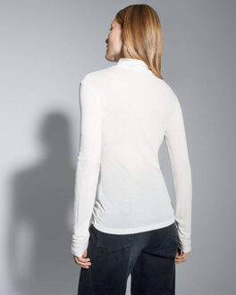 Opus Top lange mouw 10477513574100 Ecru - 36