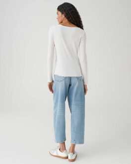 Opus Top lange mouw 10521913891106 Ecru - 36