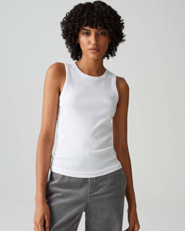 Opus Top zonder mouw 10038710409100 Wit - 40