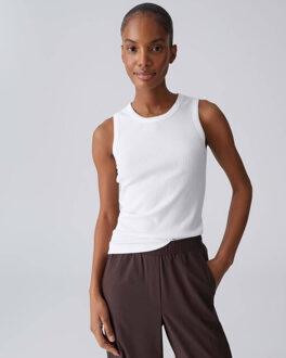 Opus Top zonder mouw 10538010409106 Wit - 38