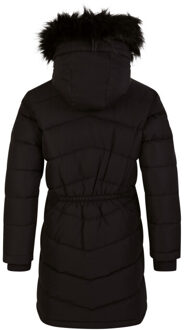 Opvallende iii gewatteerde parka voor meisjes Zwart - 116