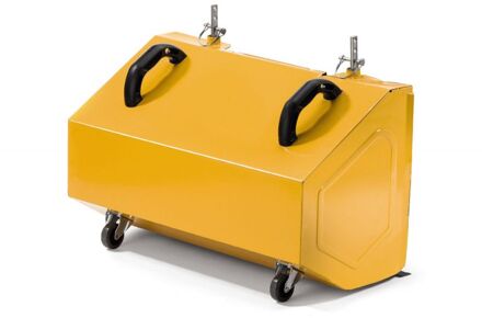 Opvangbak Voor Veegmachine Sws 600 60 Cm Staal Geel/zwart