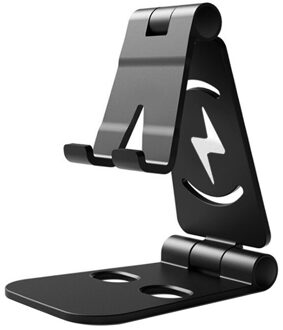 Opvouwbaar Extend Universele Telefoon Stand Houder Voor Telefoon Rack Desk Stand Mobiele Telefoon Houder Smartphone Houder zwart