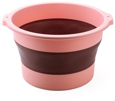 Opvouwbaar Opvouwbare Voet Massage Emmer Voetbad Emmer Huishoudelijke Draagbare Wastafel Voetenbad Spa Wastafel Voor Voet Inweken blauw