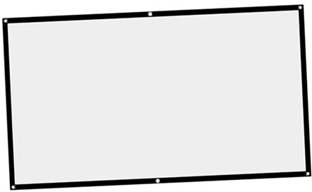 Opvouwbare 16:9 Projectiescherm Home Cinema Filmprojector Doek School 84duim