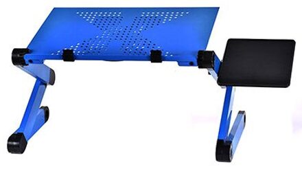 Opvouwbare 360 Graden Verstelbare Laptop Bureau Computer Tafel Stand Tray Voor Sofa Bed Laptop Bureau Met Muismat HH3468LFBU