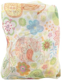 Opvouwbare Baby Kind Winkelen Trolley Winkelwagen Hoge Stoel Cover Protector B geel lijn