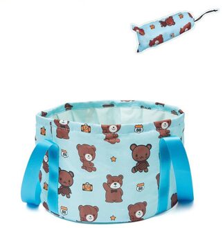 Opvouwbare Bassin Reizen Camping Wastafel Emmer Vissen Opvouwbare Wastafel Voetenbad Wastafel Wassen Mand Spa Voetenbad Emmer