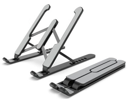 Opvouwbare Desktop Laptop Houder Verstelbare Hoogte Tablet Stand Mount Voor P1 Pro P9YA zwart